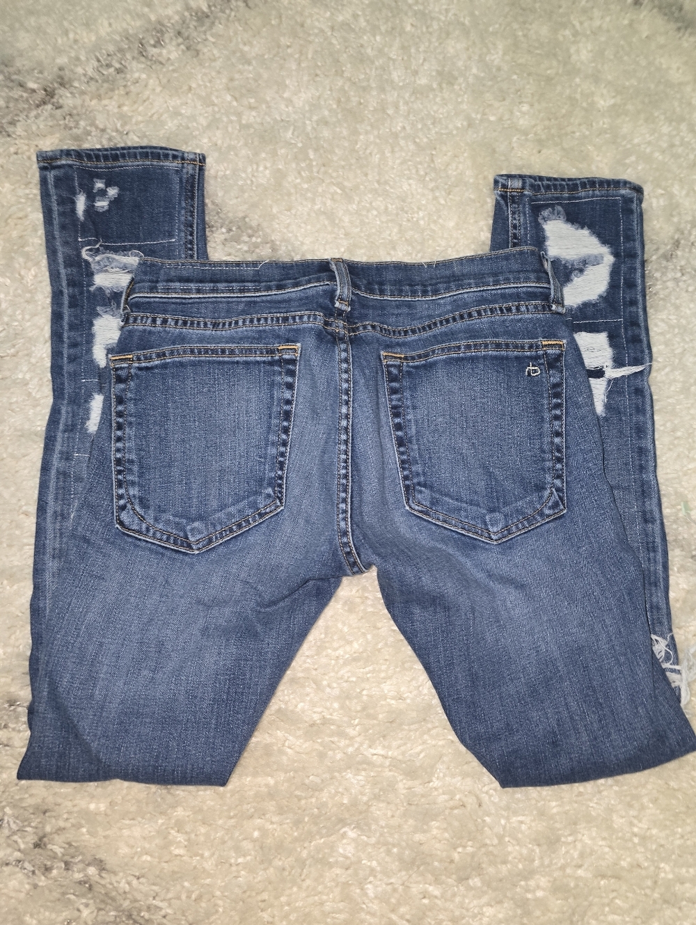 Rag&Bone Dre Distressed Jeans